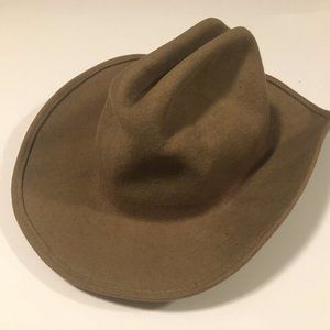 Brown Cowboy / Cowgirl Hat, Child's or Small Adult